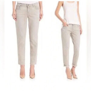 Eileen Fisher Gray Boyfriend Organic Cotton Jeans